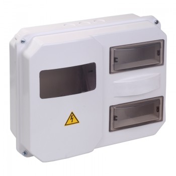 Щит ЩУРн 1-12 IP55 с окном без замка Щит ЩУРн 1-12 IP55 с окном без замка