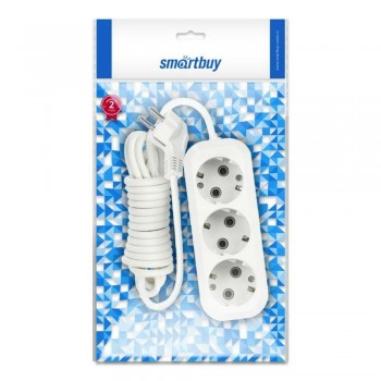 Сетевой фильтр Smartbuy 3гн.5,0м с з/к 16A