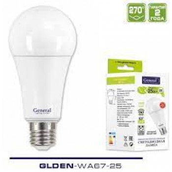 Лампа GLDEN-WA60-25W-230-E27-4500