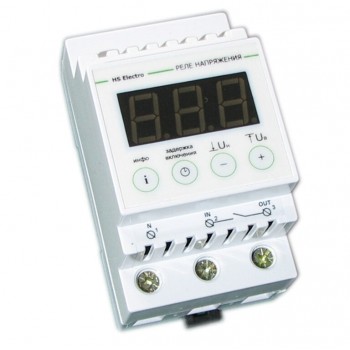 Реле напряжения HSelectro УКН-63с