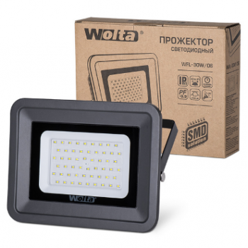 Прожектор WFL-30W/06 5500K IP65 WOLTA Прожектор WFL-30W/06 5500K IP65 WOLTA